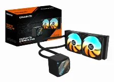 Sistema De Enfriamiento Liquido Gigabyte Gaming 240, 2x 120mm, Hasta 2200rpm, Argb, Negro